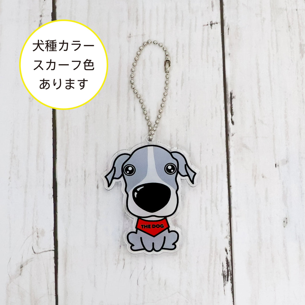 THE DOG × THREEB Keychain Italian Gray Hound