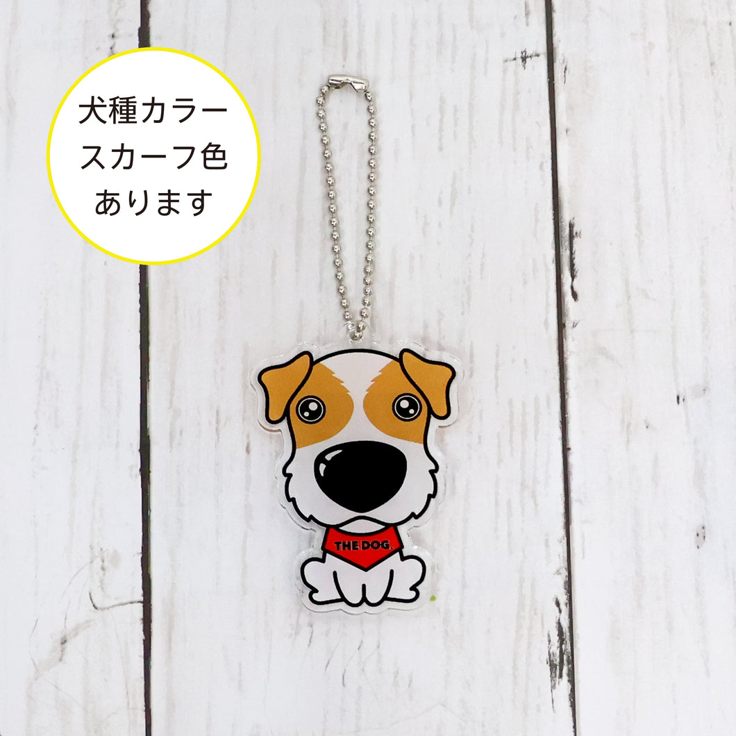 THE DOG × THREEB key chain Jack Russell Terrier