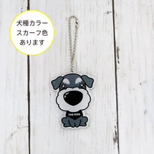 Read the image into the gallery view, THE DOG × THREEB Keychain Schnauzer
