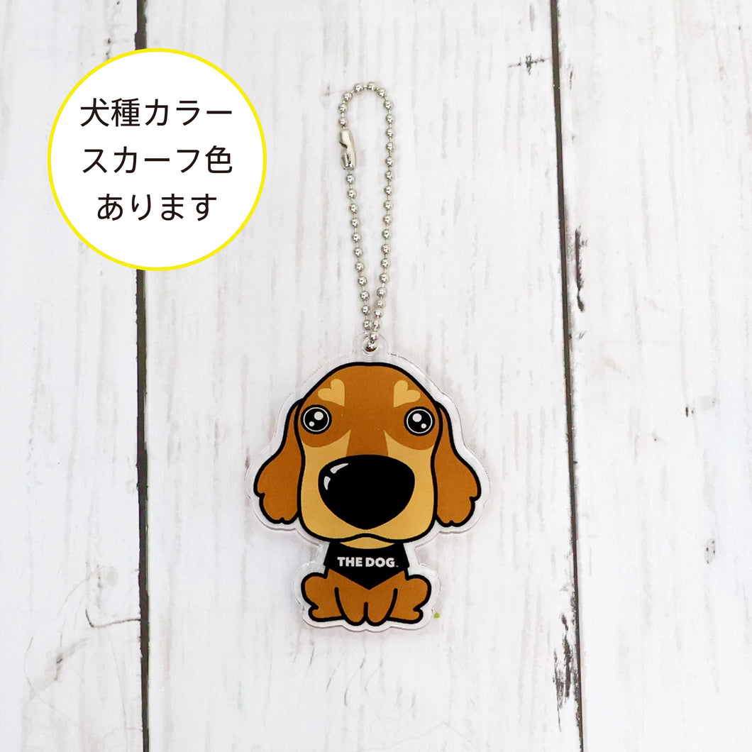 THE DOG × THREEB Keychain Dachshund