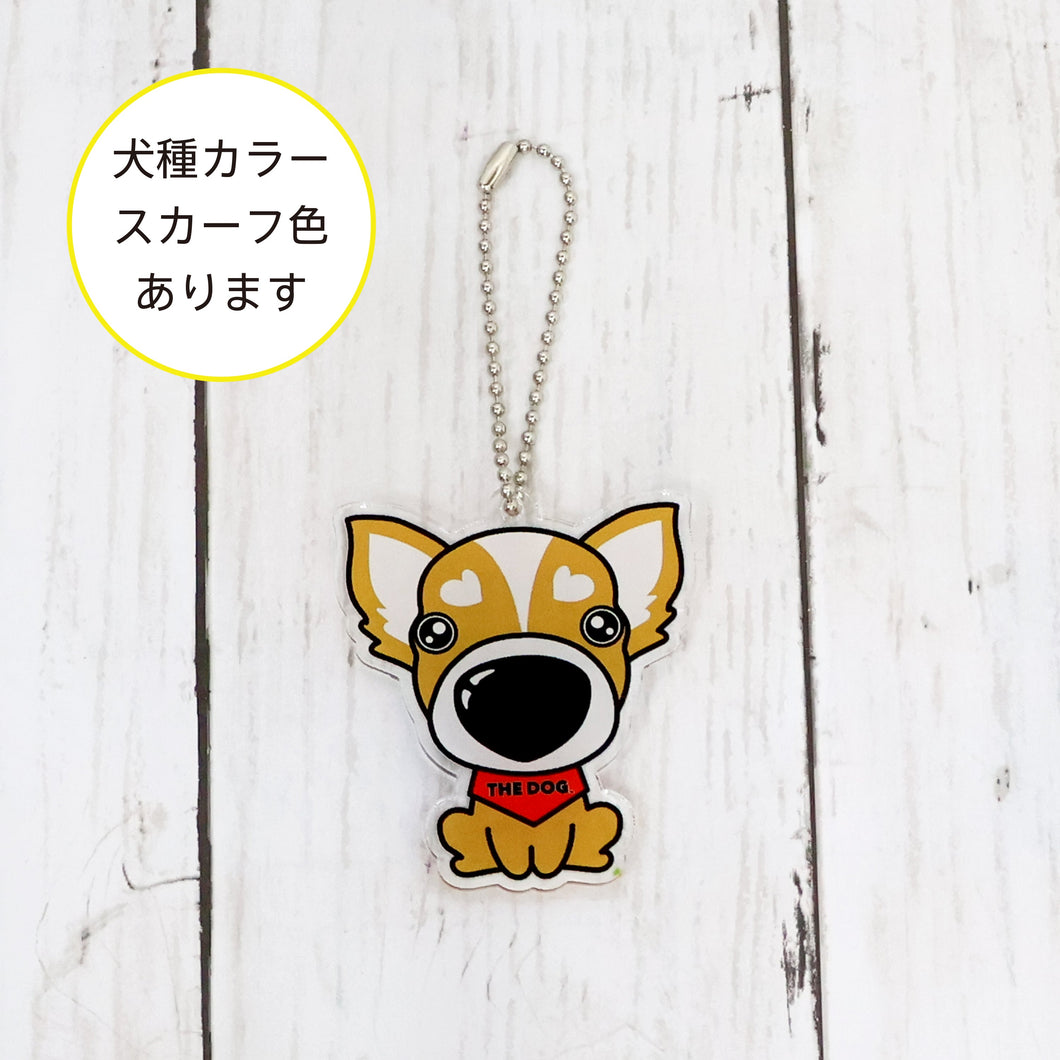 THE DOG × THREEB Keychain Chihuahua