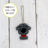 THE DOG × ThreeB キーホルダー パグ