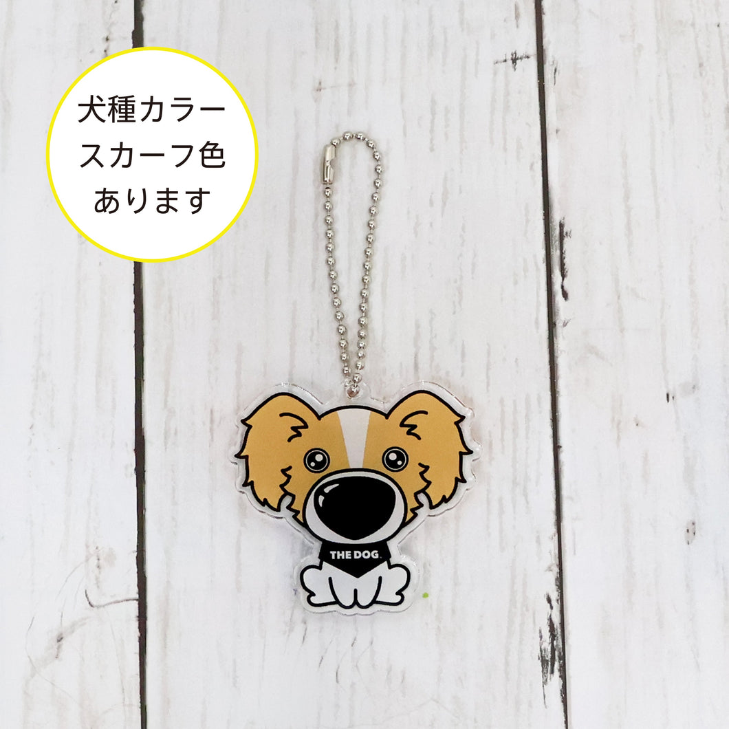 THE DOG × ThreeB キーホルダー パピヨン