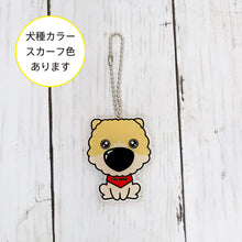 Read the image into the gallery view, THE DOG × THREEB Keychain Pomeranian
