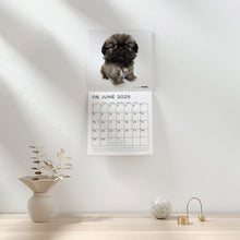 Lea la imagen en la vista de la galería, El calendario del perro 2025 tamaño de gran formato (Pekinese)
