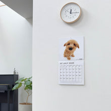 Lea la imagen en la vista de la galería, El tamaño de gran formato de calendario del perro 2025 (Golden Retriever)
