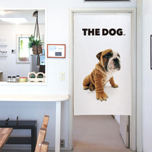 画像をギャラリービューアに読み込む, のれん THE DOG ブル・ドッグ（150cm丈）
