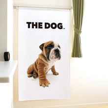 画像をギャラリービューアに読み込む, のれん THE DOG ブル・ドッグ（150cm丈）
