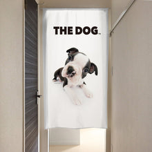 画像をギャラリービューアに読み込む, のれん THE DOG ボストン・テリア（150cm丈）
