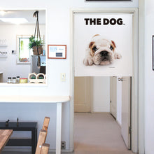 画像をギャラリービューアに読み込む, のれん THE DOG ブル・ドッグ（90cm丈）
