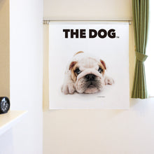 画像をギャラリービューアに読み込む, のれん THE DOG ブル・ドッグ（90cm丈）
