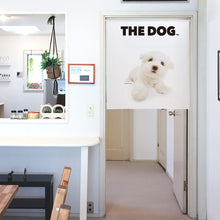 画像をギャラリービューアに読み込む, のれん THE DOG マルチーズ（90cm丈）
