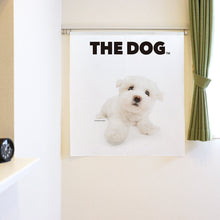 画像をギャラリービューアに読み込む, のれん THE DOG マルチーズ（90cm丈）
