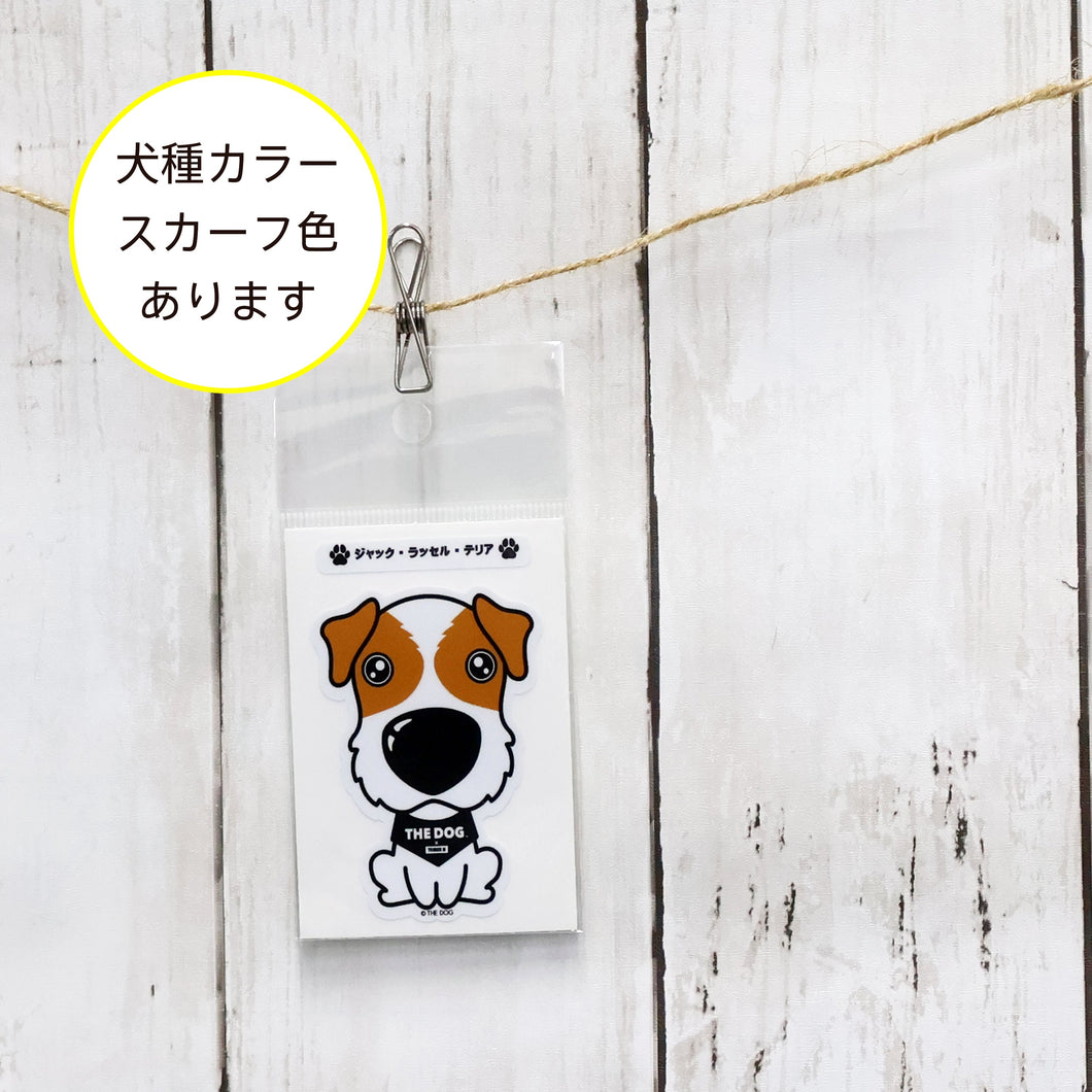 THE DOG × THREEB sticker Jack Russell Terrier