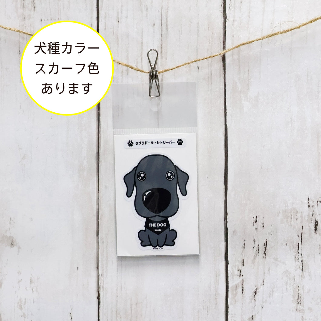 THE DOG × THREEB sticker Labrador Retriever