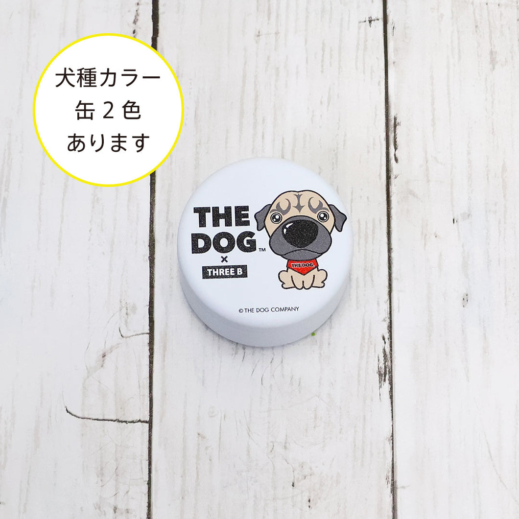 THE DOG × THREEB snack can pug