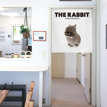 画像をギャラリービューアに読み込む, のれん THE RABBIT うさぎ1（90cm丈）
