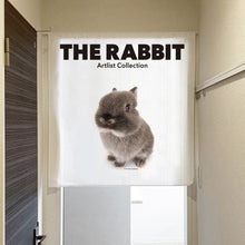 画像をギャラリービューアに読み込む, のれん THE RABBIT うさぎ1（90cm丈）
