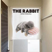 画像をギャラリービューアに読み込む, のれん THE RABBIT うさぎ2（90cm丈）
