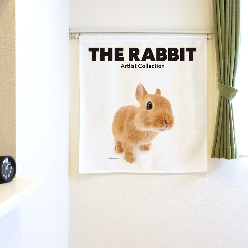 のれん THE RABBIT うさぎ4（90cm丈）