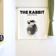 画像をギャラリービューアに読み込む, のれん THE RABBIT うさぎ5（90cm丈）
