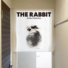 画像をギャラリービューアに読み込む, のれん THE RABBIT うさぎ5（90cm丈）
