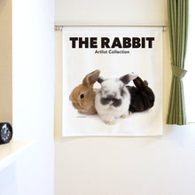 画像をギャラリービューアに読み込む, のれん THE RABBIT うさぎ9（90cm丈）
