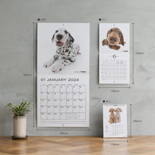 Load image into Gallery viewer, THE DOG 2024 Calendar Large format size (Golden Retriever)
