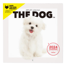 画像をギャラリービューアに読み込む, THE DOG 2024年カレンダー ミニサイズ（マルチーズ）
