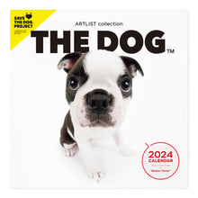 Load image into Gallery viewer, THE DOG 2024 Calendar Large format size (Boston Terrier)
