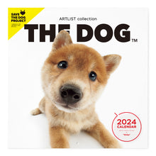 画像をギャラリービューアに読み込む, THE DOG 2024年カレンダー 大判サイズ（柴）
