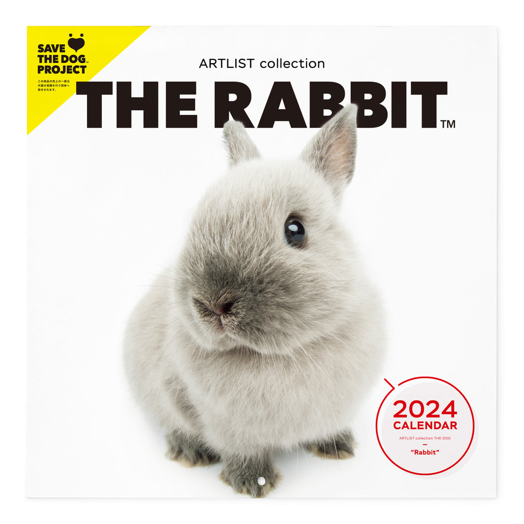 The Rabbit 2024 Calendar large format size