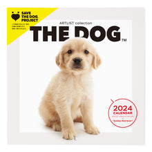 画像をギャラリービューアに読み込む, THE DOG 2024年カレンダー ミニサイズ（ゴールデン・レトリーバー）
