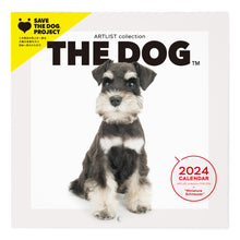 画像をギャラリービューアに読み込む, THE DOG 2024年カレンダー ミニサイズ（ミニチュア・シュナウザー）
