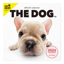画像をギャラリービューアに読み込む, THE DOG 2024年カレンダー 大判サイズ（フレンチ・ブルドッグ）
