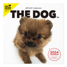 Load image into Gallery viewer, THE DOG 2024 Calendar Large format size (Pomeranian)
