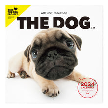 画像をギャラリービューアに読み込む, THE DOG 2024年カレンダー 大判サイズ（パグ）
