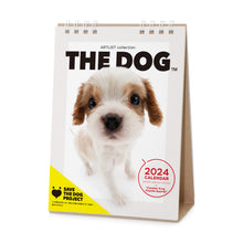Load image into Gallery viewer, THE DOG 2024 Calendar Desktop Size (Cavalia King Charles Spaniel)
