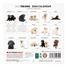 画像をギャラリービューアに読み込む, THE DOG 2024年カレンダー ミニサイズ（ラブラドール・レトリーバー）

