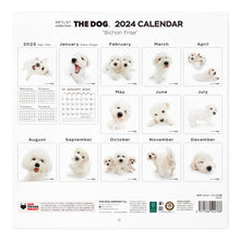 Load image into Gallery viewer, THE DOG 2024 Calendar Large Format Size (Bichon Frize)
