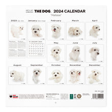 画像をギャラリービューアに読み込む, THE DOG 2024年カレンダー 大判サイズ（マルチーズ）
