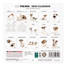 画像をギャラリービューアに読み込む, THE DOG 2024年カレンダー ミニサイズ（ジャック・ラッセル・テリア）
