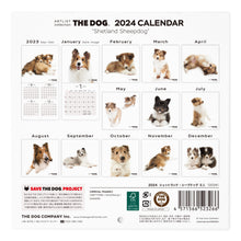 画像をギャラリービューアに読み込む, THE DOG 2024年カレンダー ミニサイズ（シェットランド・シープドッグ）
