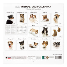 Load image into Gallery viewer, THE DOG 2024 Calendar Large Format Size (Shetland Sheep Dog)
