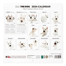 画像をギャラリービューアに読み込む, THE DOG 2024年カレンダー 大判サイズ（ウエスト・ハイランド・ホワイト・テリア）

