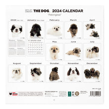 Load image into Gallery viewer, THE DOG 2024 Calendar Large format size (Pekingese)
