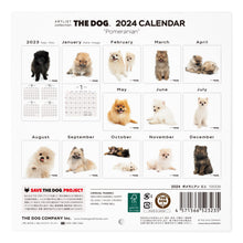 Load image into Gallery viewer, The Dog 2024 Calendar Mini Size (Pomeranian)
