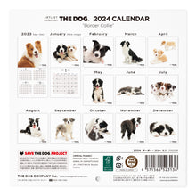 画像をギャラリービューアに読み込む, THE DOG 2024年カレンダー ミニサイズ（ボーダー・コリー）
