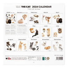 画像をギャラリービューアに読み込む, THE CAT 2024年カレンダー 大判サイズ（オールスター）
