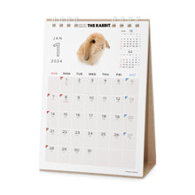 Load image into Gallery viewer, The Rabbit 2024 Calendar desktop size
